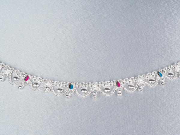 Indian Silver Anklet „Shinja“